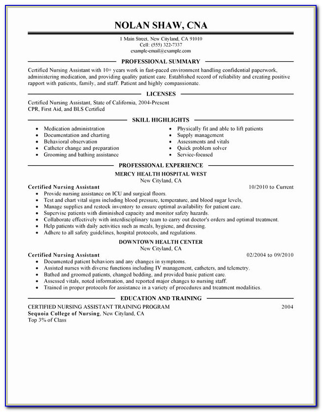 Entry Level Resume Templates 2018