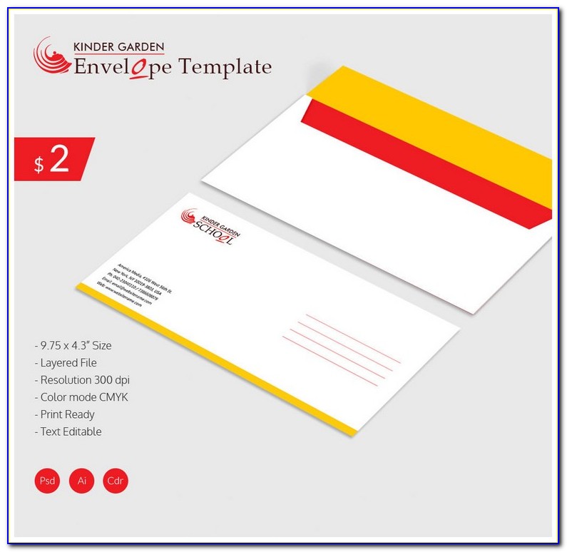 Envelope Templates Printable A4