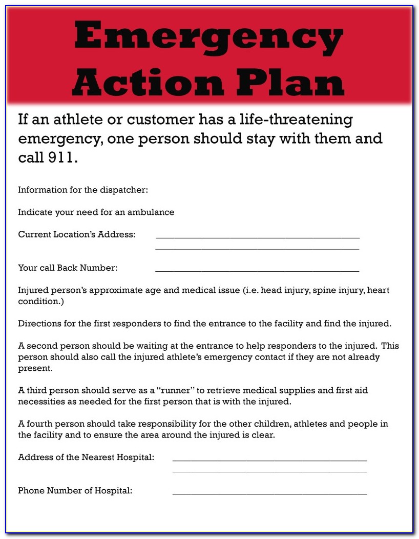 Evacuation Plan Template For Schools
