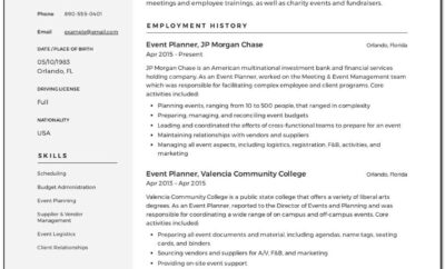 Event Planner Contract Sample Free