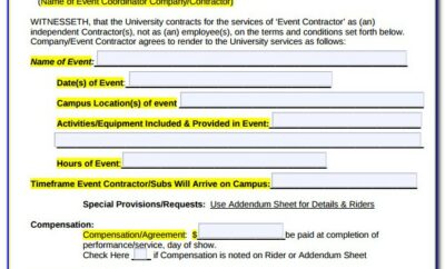 Event Planner Proposal Template