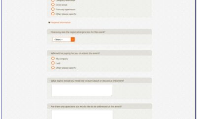 Event Planning Client Questionnaire Template