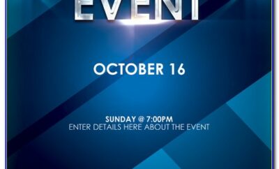 Events Flyer Template Psd