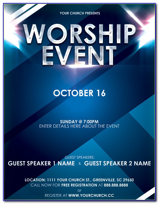 Events Flyer Template Psd