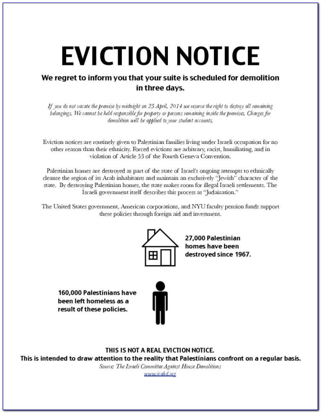 Eviction Notice Form Alberta