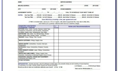 Example Of Plumbers Invoice