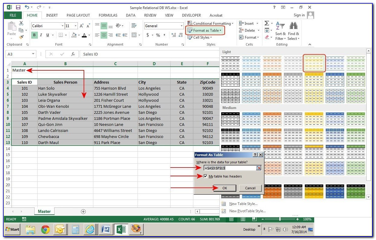 Excel 2010 Project Management Template