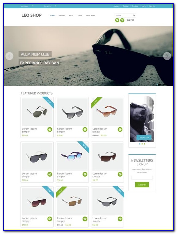 Free Responsive Ecommerce Website Templates Download Html And Css
