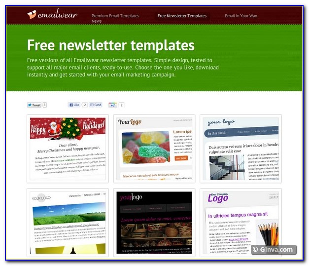 Html Newsletter Templates Free Download