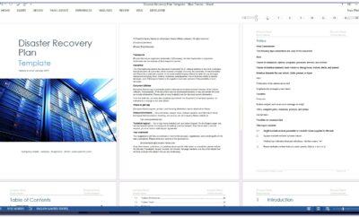 It Disaster Recovery (dr) Plan Template A Free Download And Guide