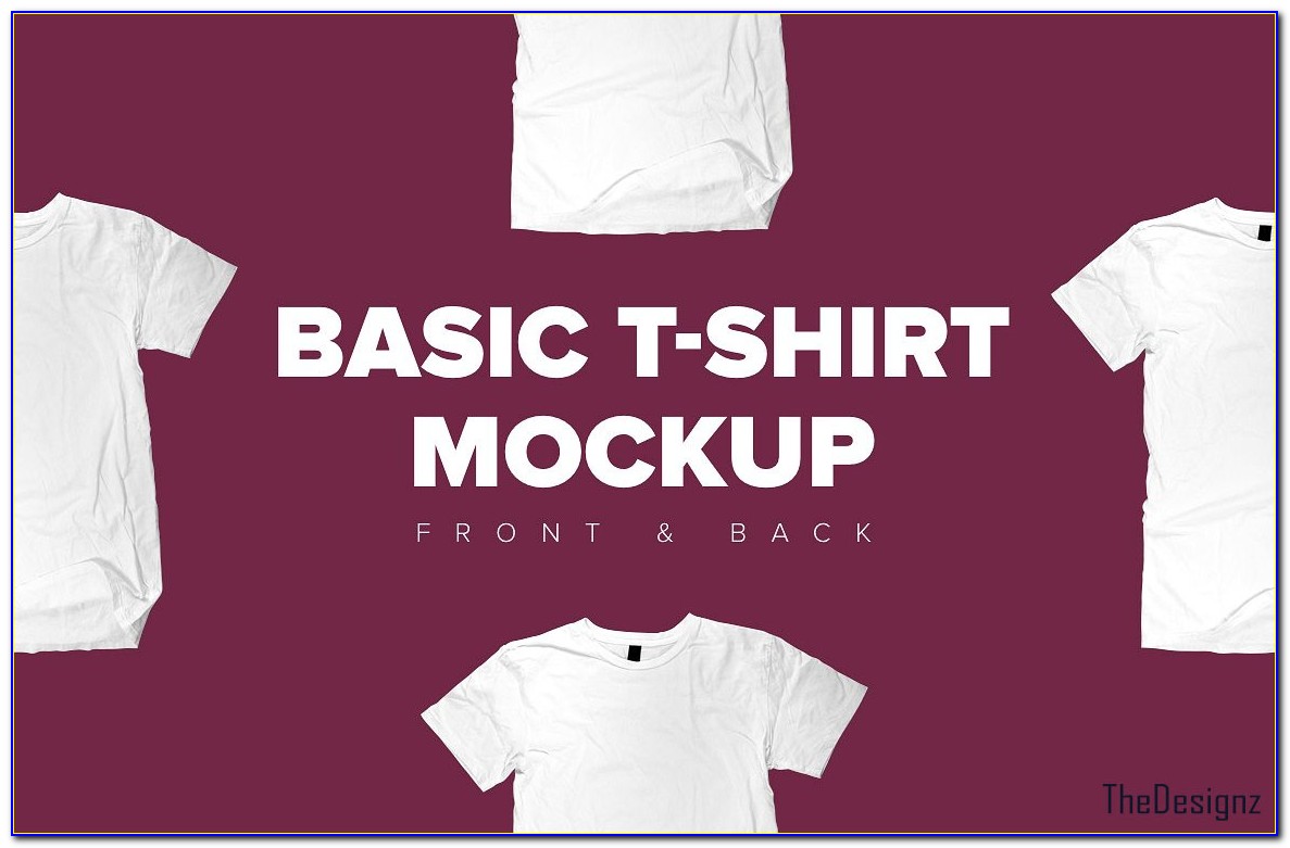 Photoshop T Shirt Mockup Templates Download