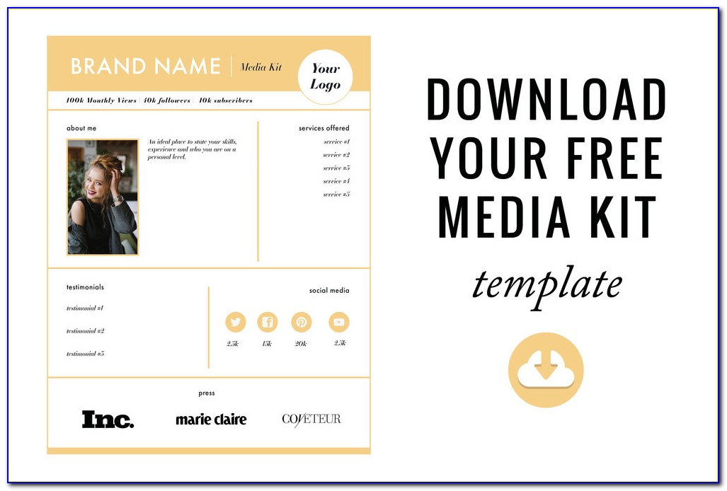 Press Kit Template Free Download