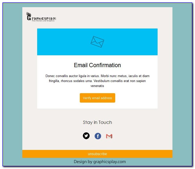 Sample Email Newsletter Templates Html