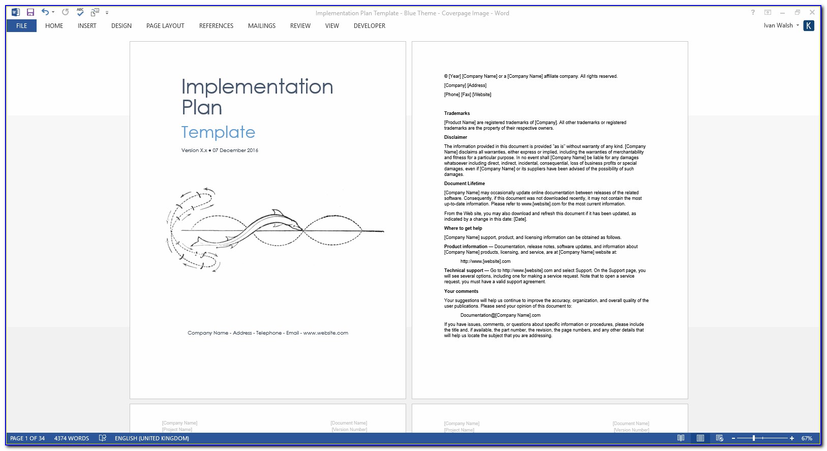 Software Development Detailed Design Document Template