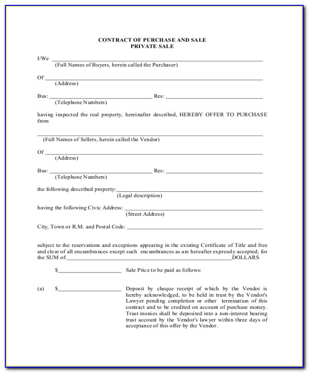Agreement For Services Rendered Template