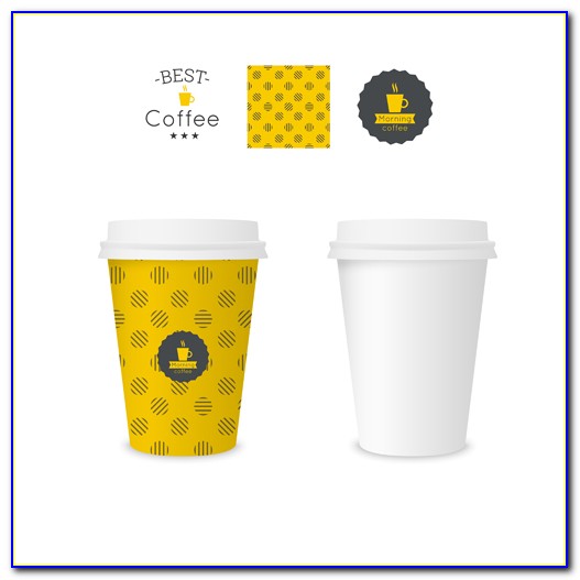 Coffee Cup Sleeve Template Illustrator