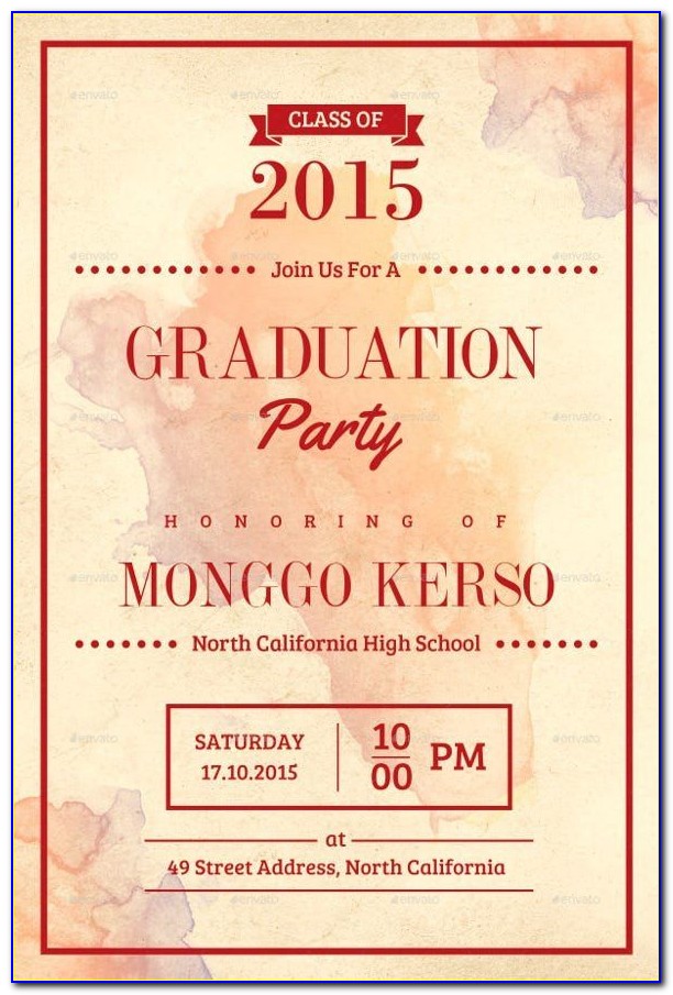 College Graduation Party Invitation Wording Samples