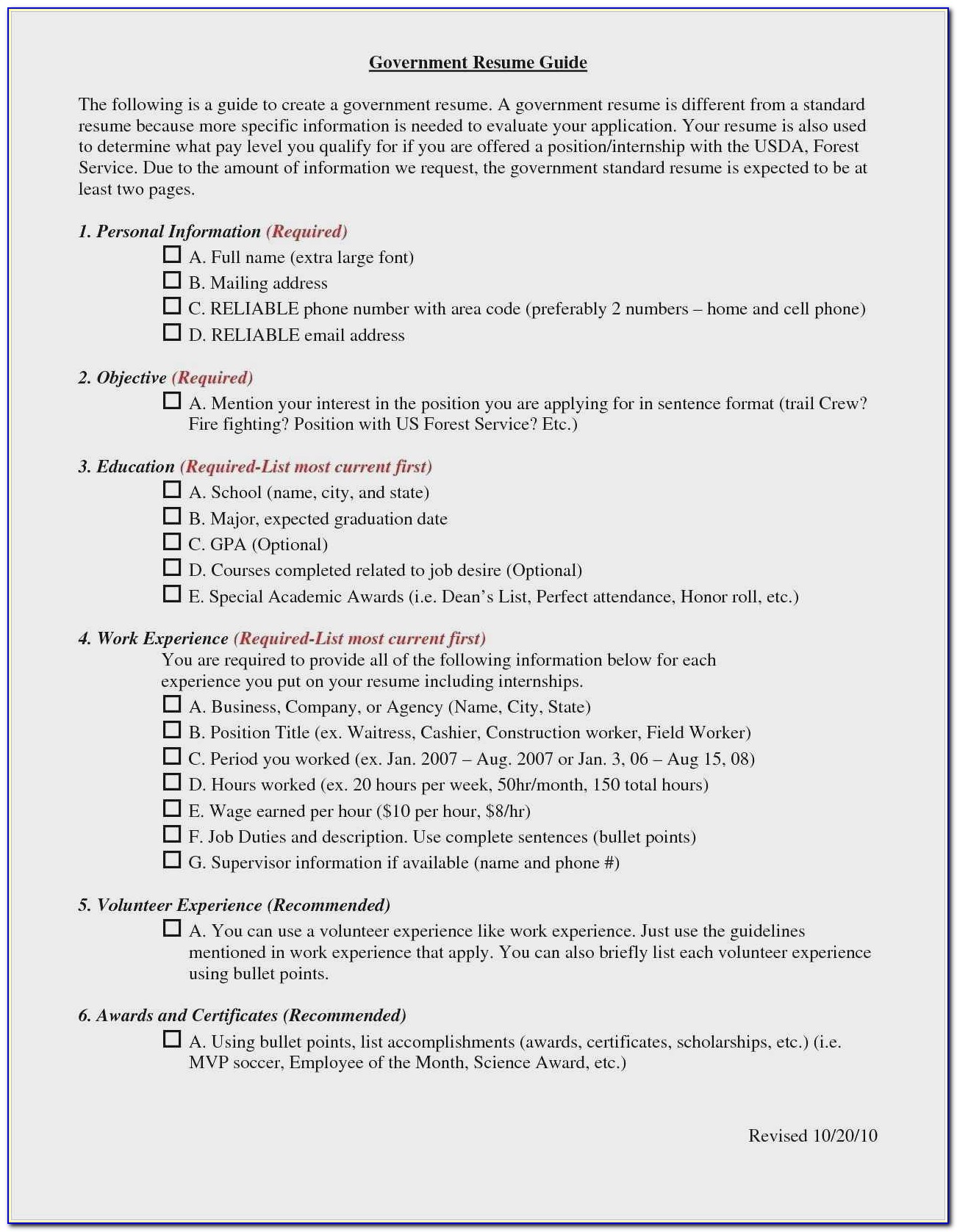College Resume Templates Free Download
