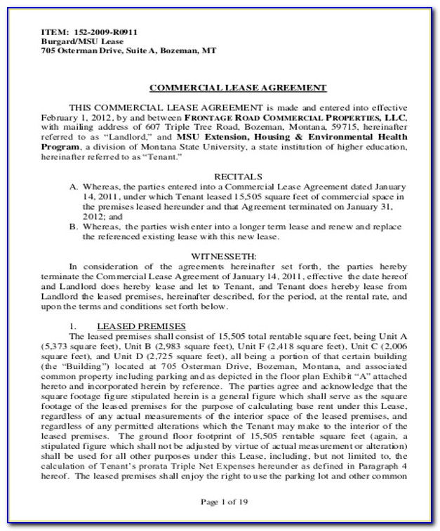 Commercial Arbitration Agreement Template