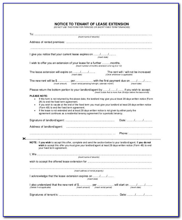 Commercial Lease Agreement Form Vic