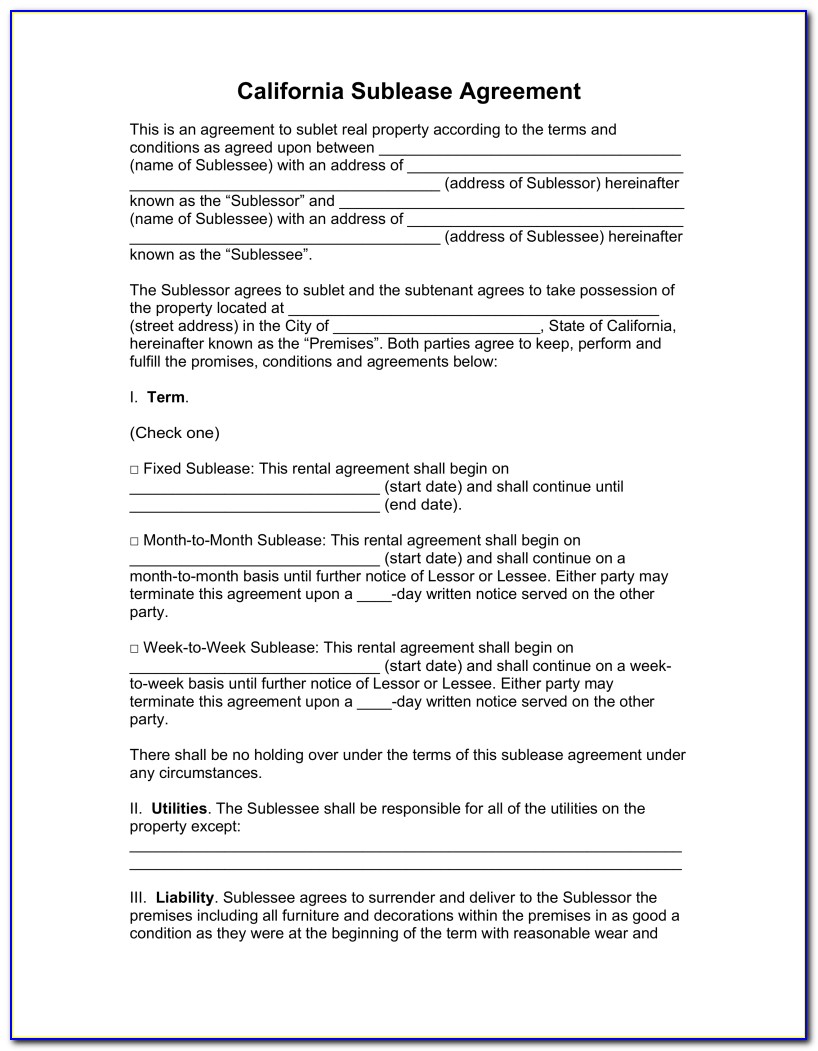 Commercial Lease Agreement Template South Africa Free