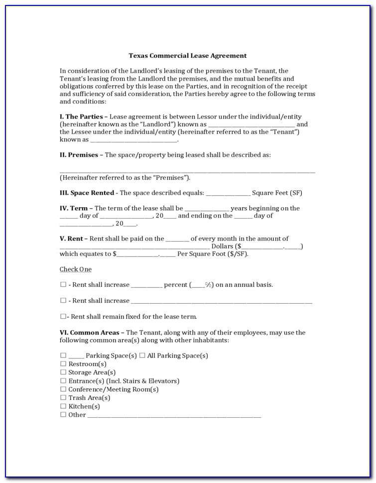 Commercial Real Estate Lease Commission Agreement