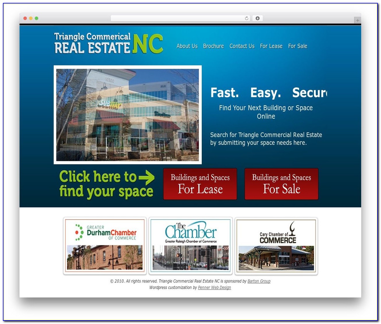 Commercial Real Estate Website Templates