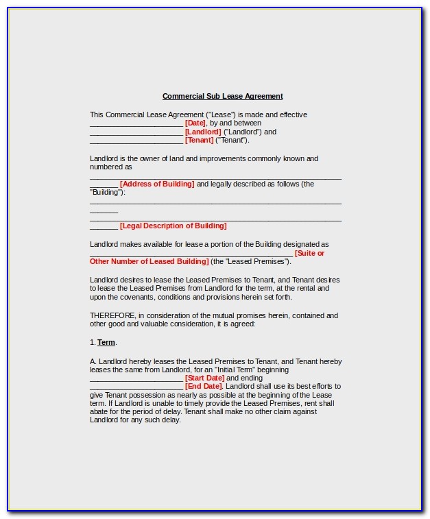 Commercial Snow Plowing Contract Template