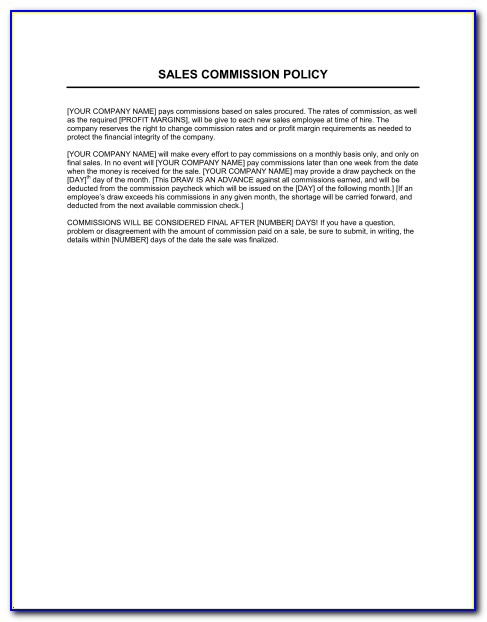Commercial Tenancy Lease Agreement Template