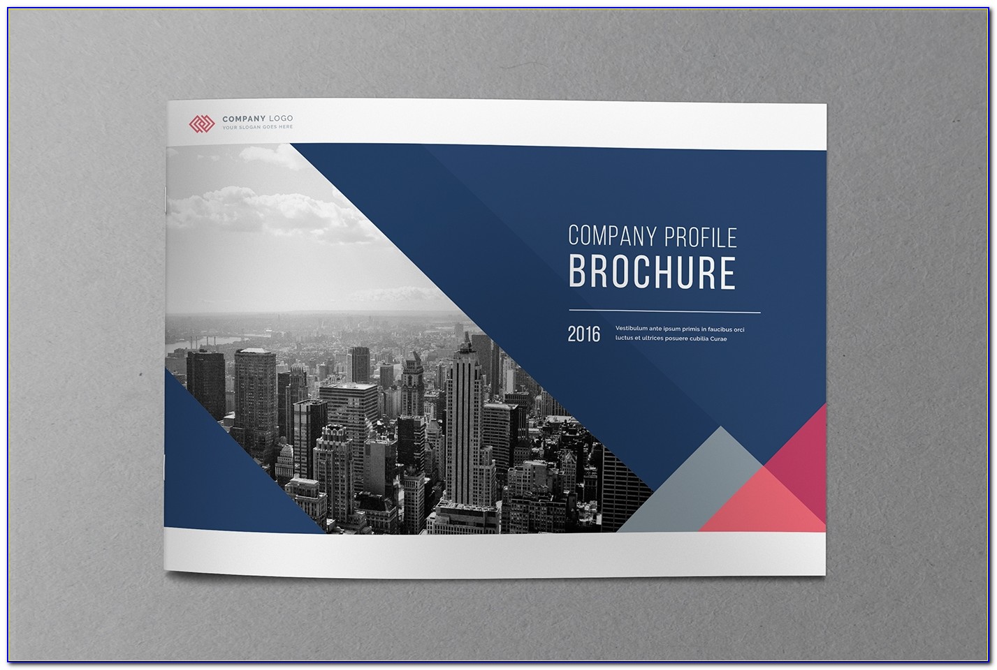 Company Brochure Design Template Free Download