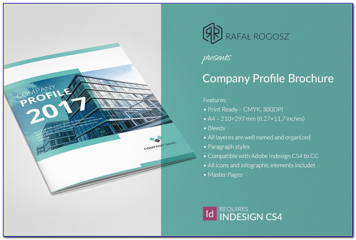 Company Profile Brochure Template Free Download