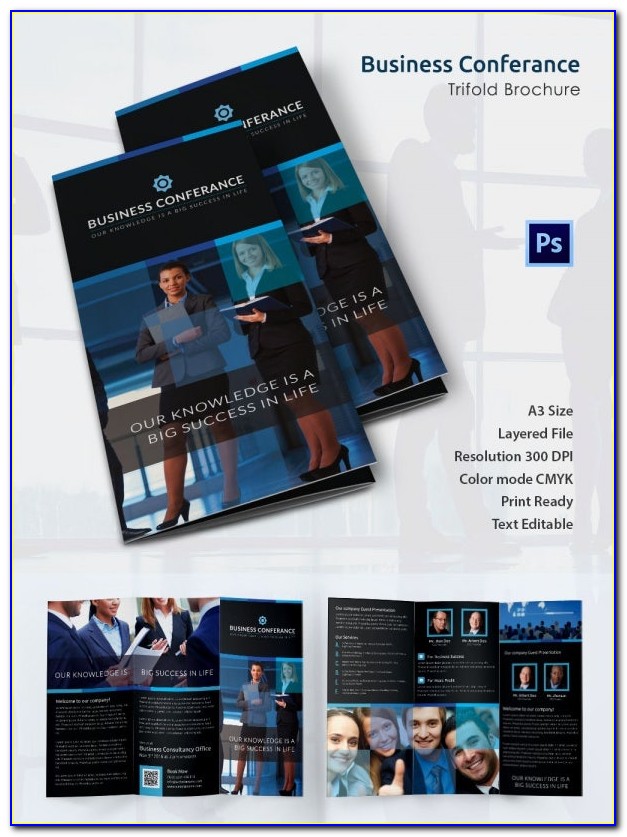 Conference Brochure Template Indesign
