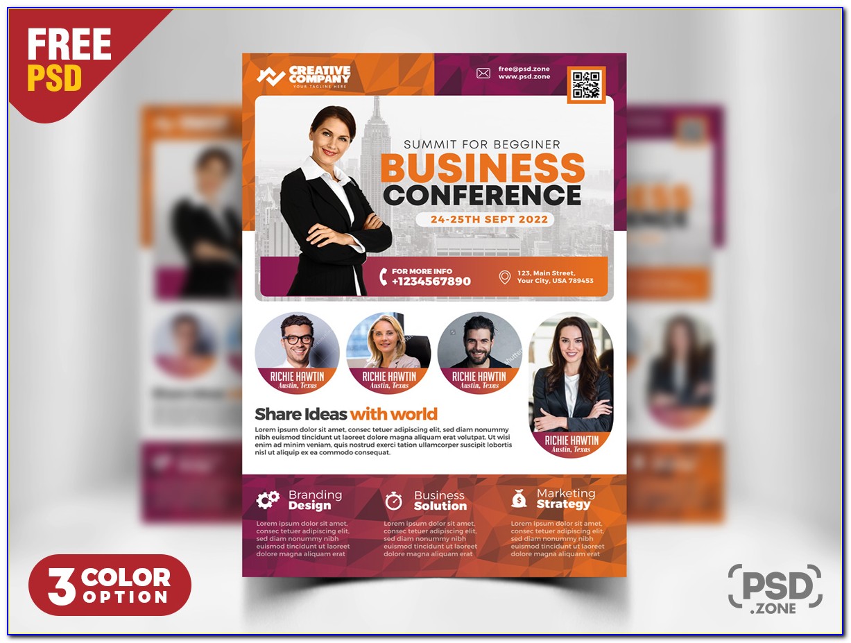 Conference Flyer Templates Free