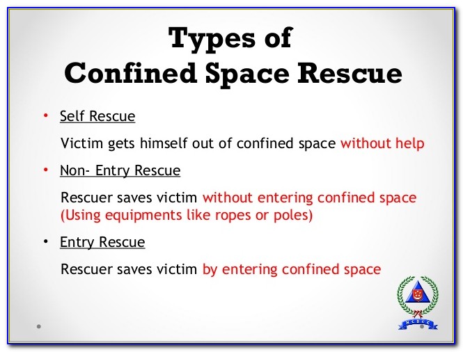 Confined Space Entry Program Template