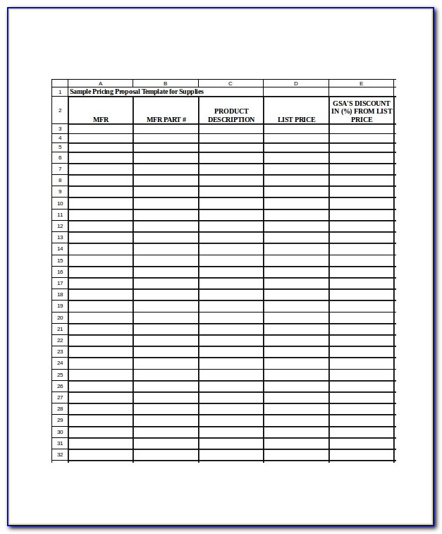 Construction Cost Estimate Template Word