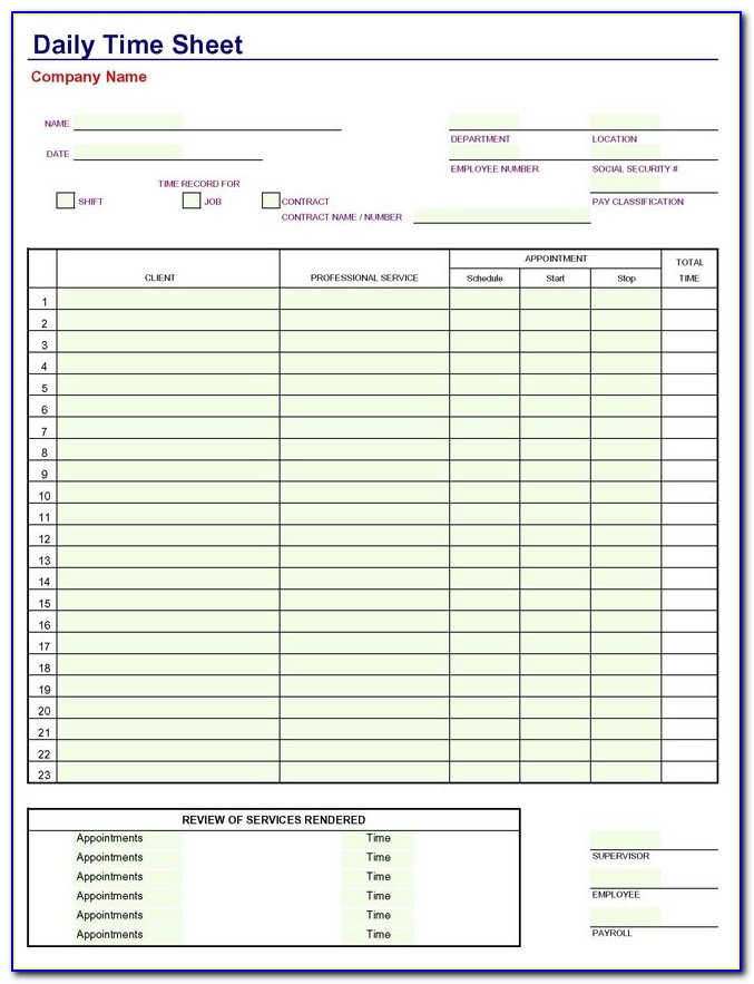 Construction Daily Progress Report Template Free