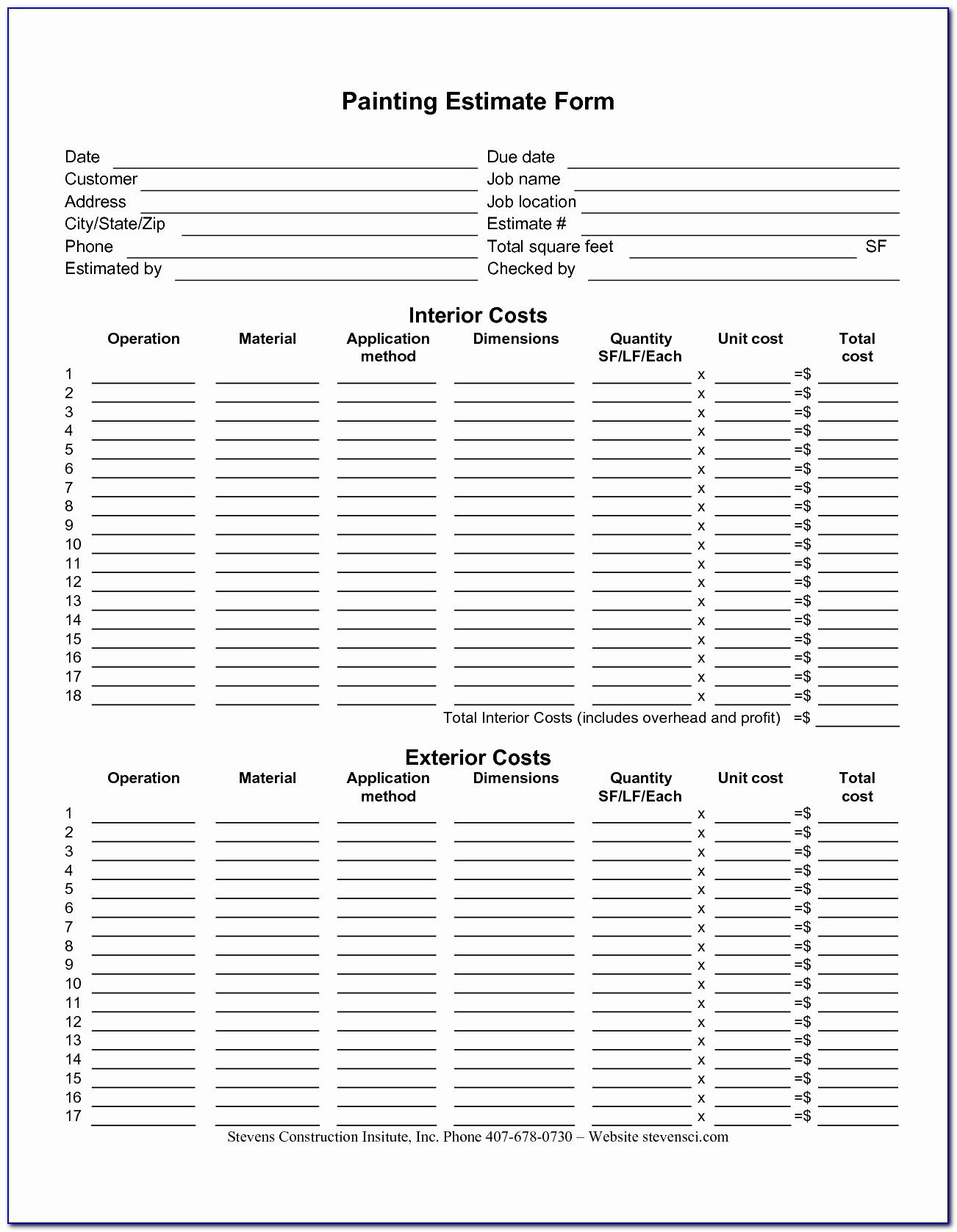 Construction Project Closeout Checklist Template