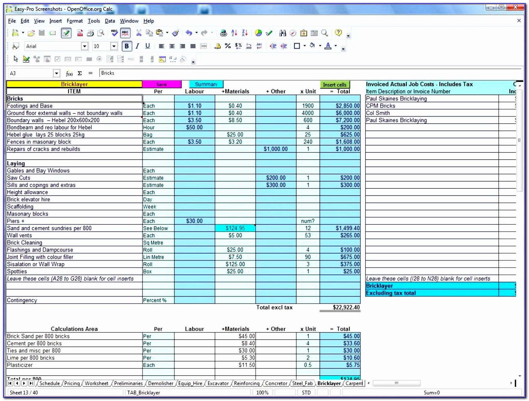 Construction Project Schedule Template Excel