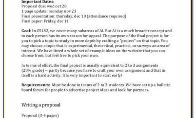 Construction Proposal Template Free Word