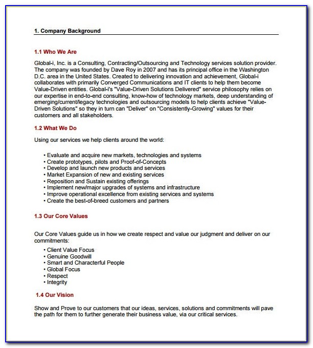 Consulting Proposal Template Pdf