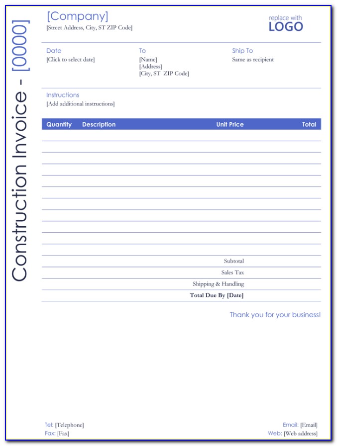 Contractor Proposal Template Free Download