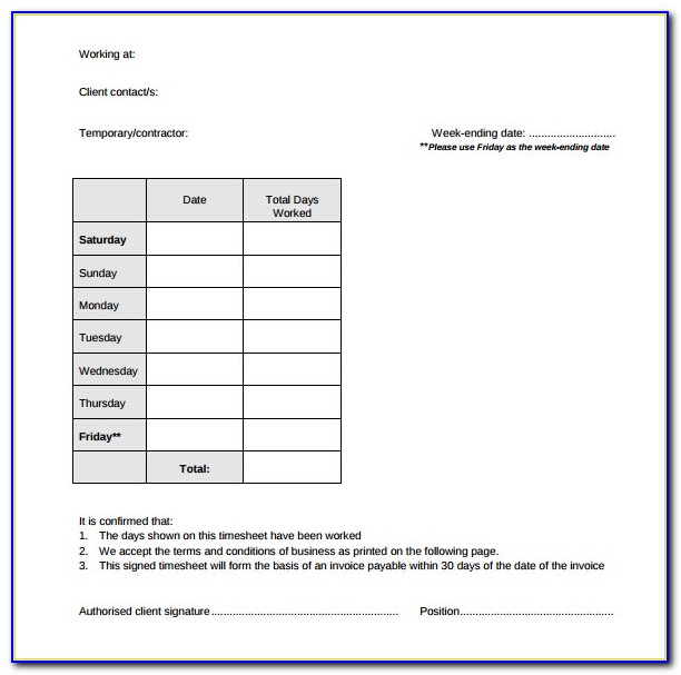 Contractors Contract Forms Free