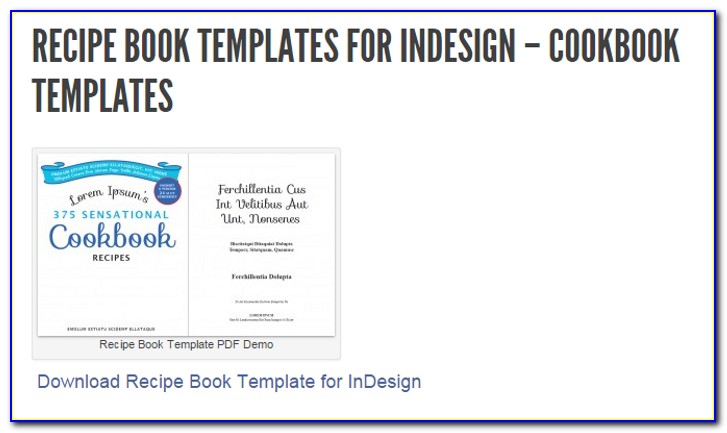 Cookbook Template For Word Mac
