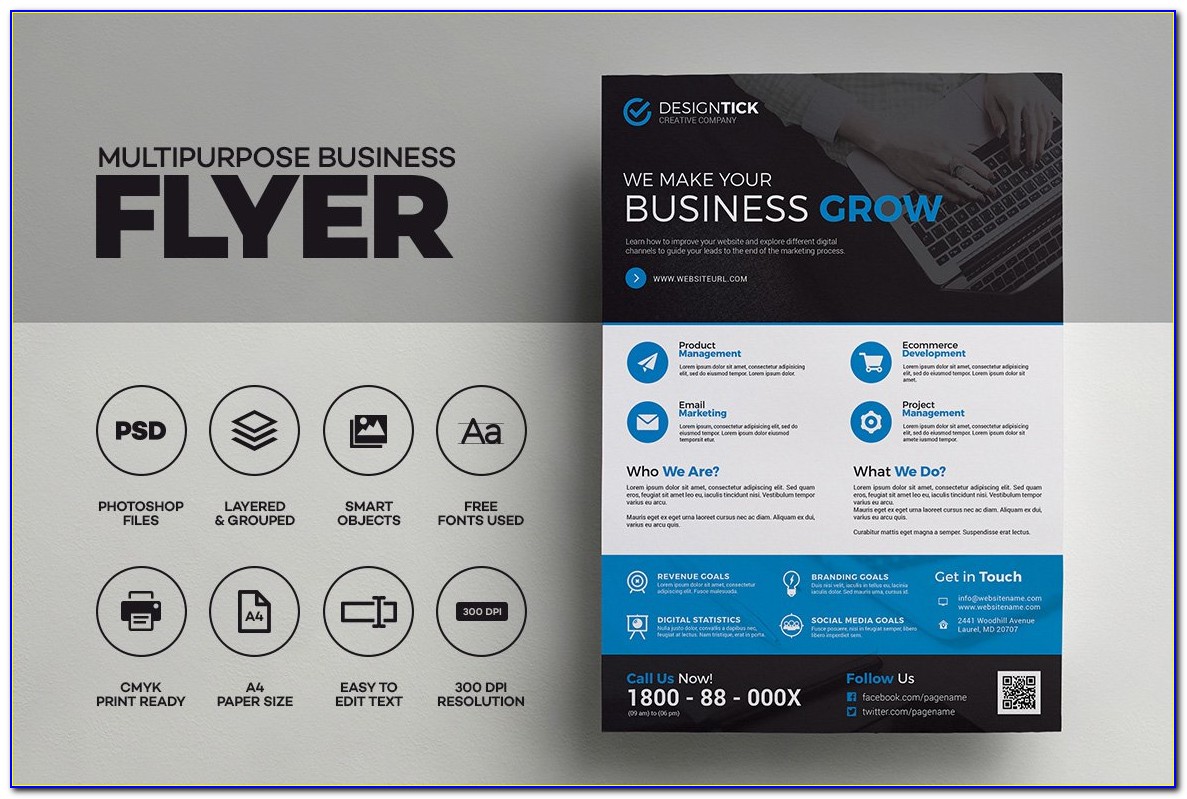 Corporate Flyer Template Free Download