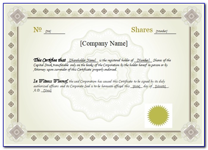 Corporate Seal Template Software