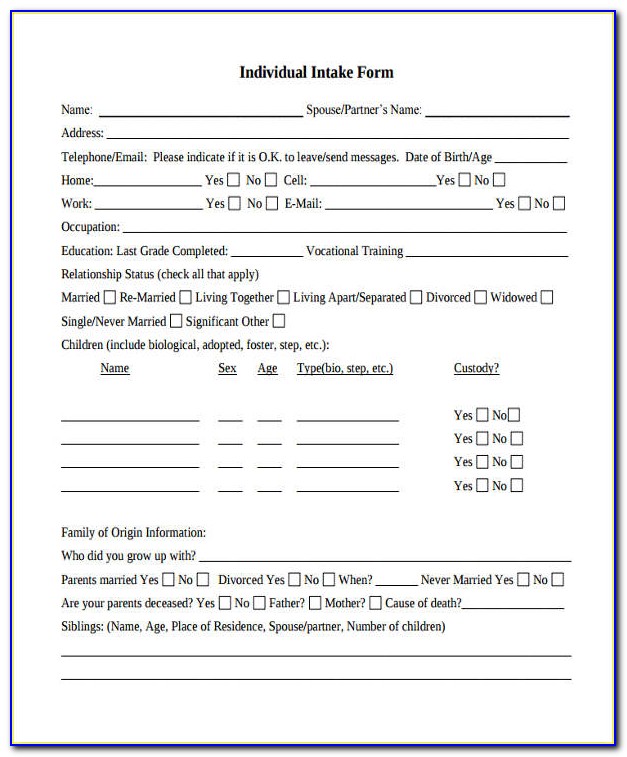Counseling Form Template Army