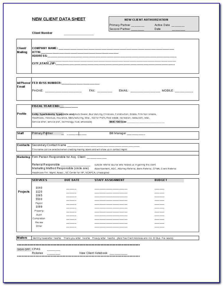 Customer Database Template Excel