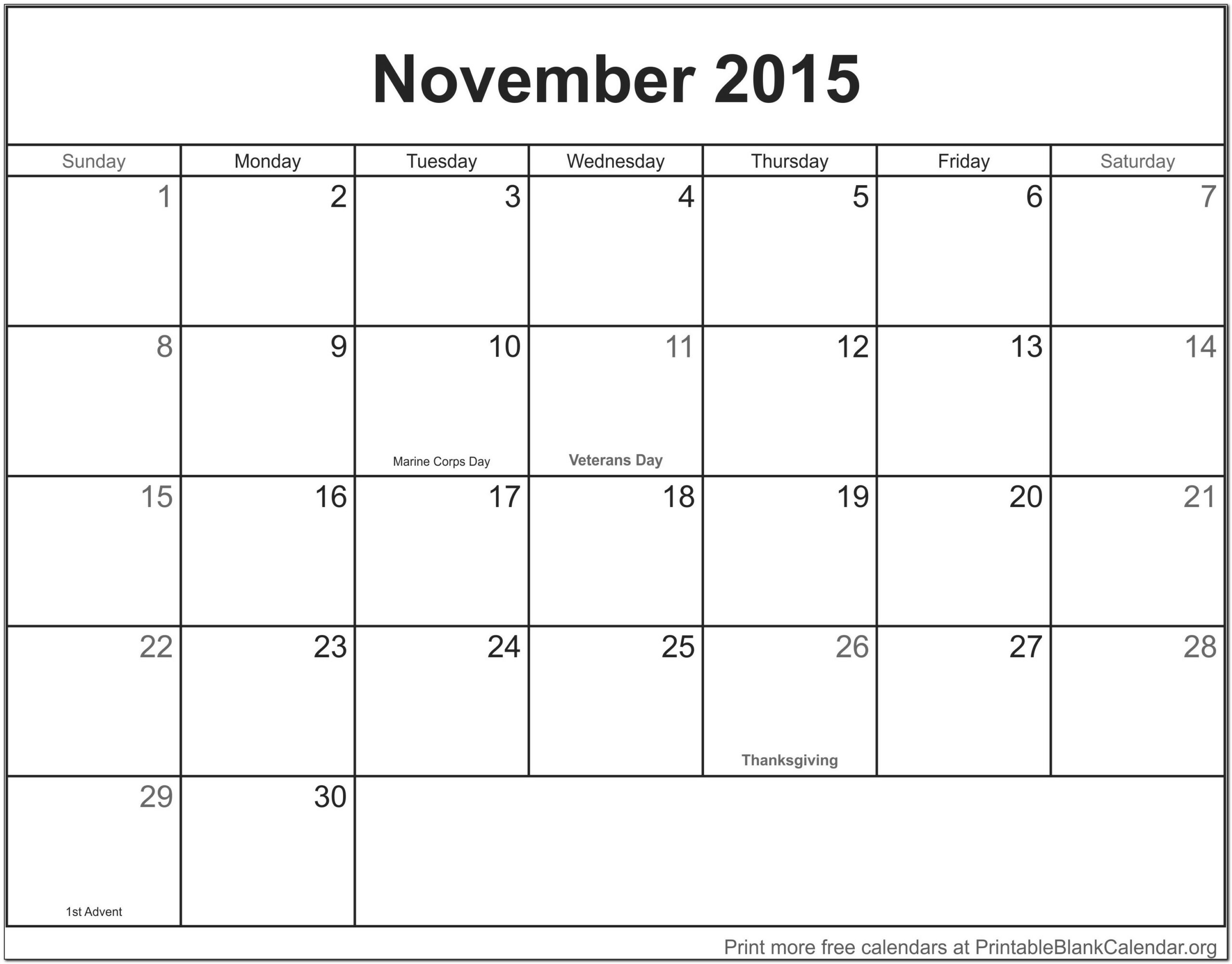 Customize Excel Calendar Template