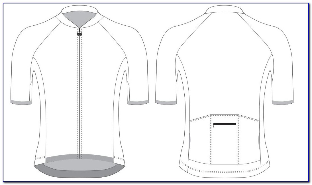 Cycling Jersey Template Photoshop