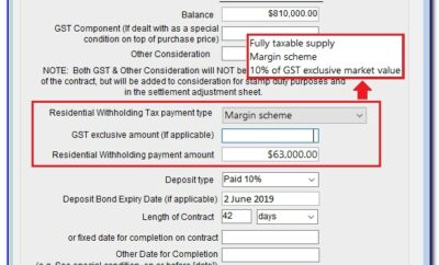 Example Contract For The Sale Of Land Nsw